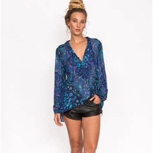 Spell Designs KTS blouse blue Jay  XS